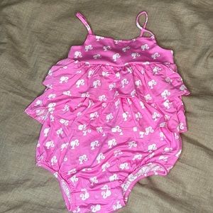 Posh peanut Barbie tank bubble romper 2T NWT